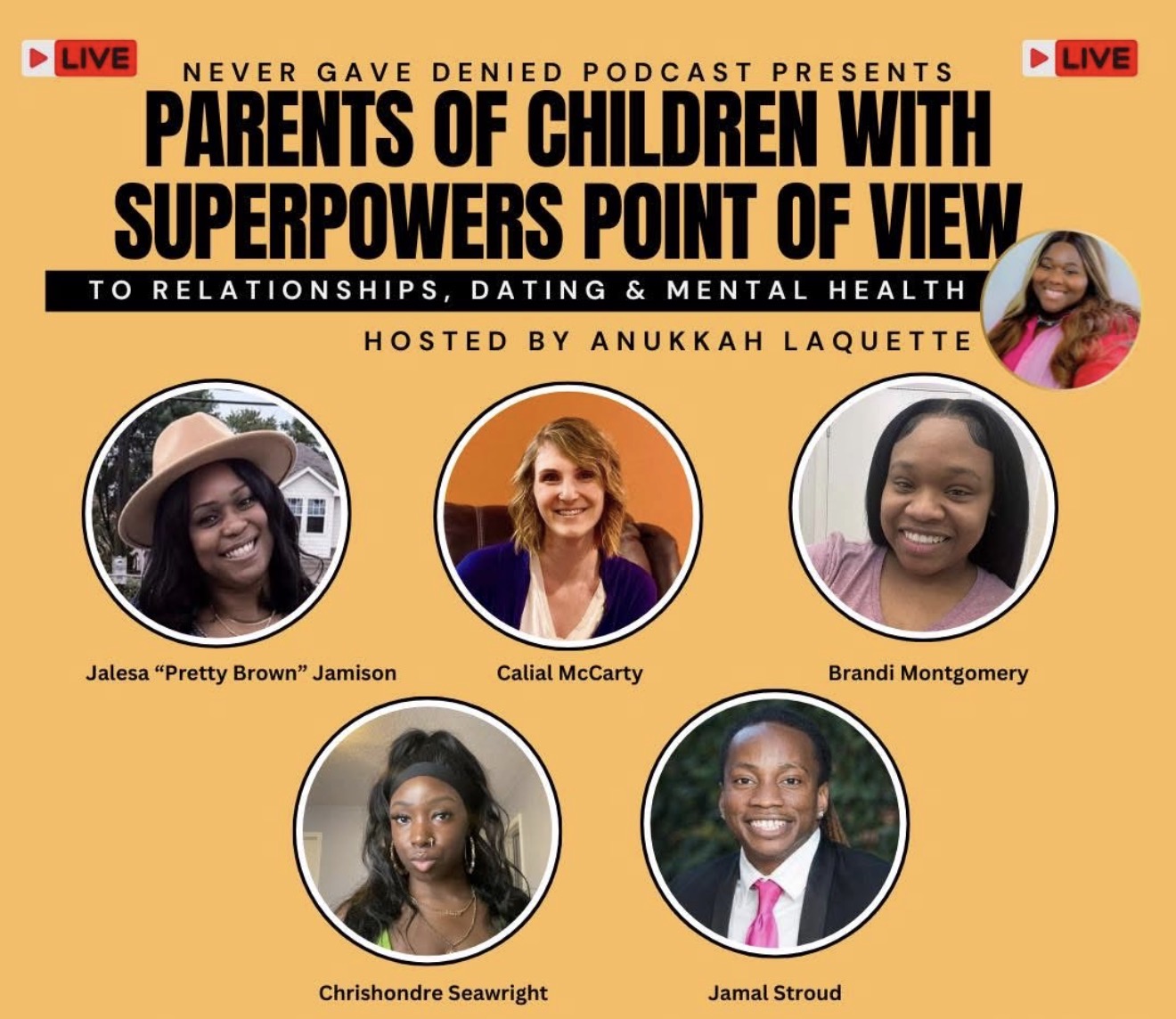 Parents of Children with Superpowers panel
